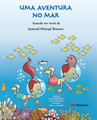 Capa Uma aventura no mar