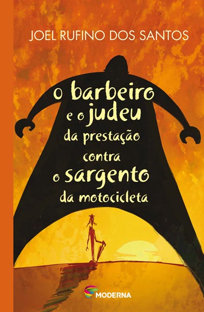 Capa O barbeiro e o judeu da prestação contra o sargento da motocicleta