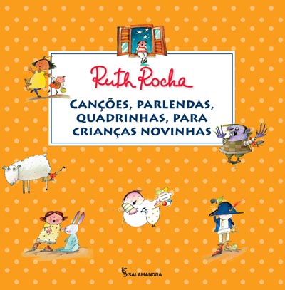 Capa Canções, parlendas, quadrinhas, para crianças novinhas