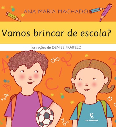 Capa Vamos brincar de escola?